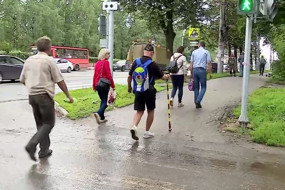 Первый светофор с голосовым озвучиванием запустили в Нижнем Новгороде