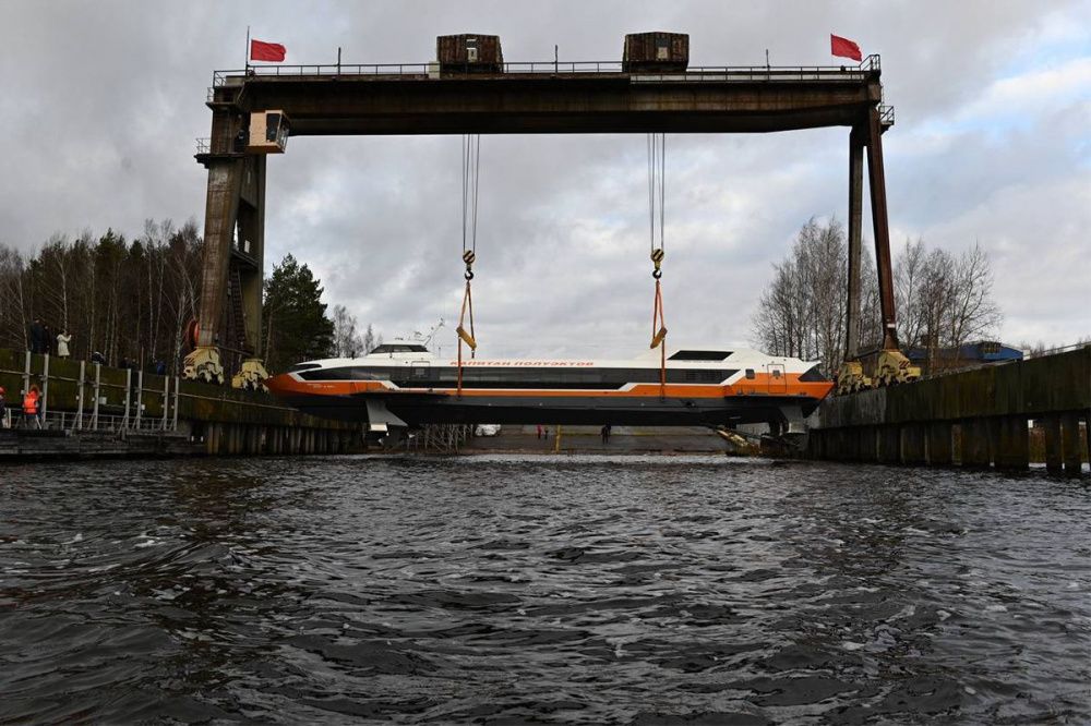 Второй «Метеор» спущен на воду в Нижегородской области