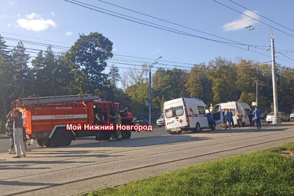 Медики попали в ДТП в Нижнем Новгороде