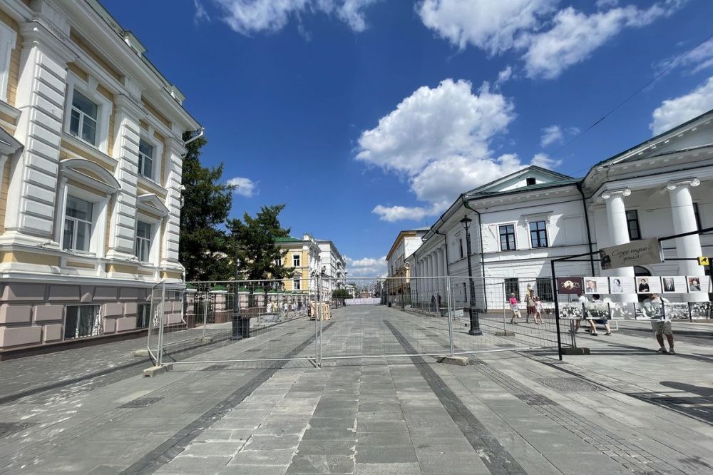 Фото Улицу Большую Покровскую начали ремонтировать в Нижнем Новгороде - Новости Живем в Нижнем