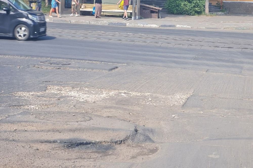 Нижегородцы пожаловались на незаконченный ремонт дороги на Полтавской