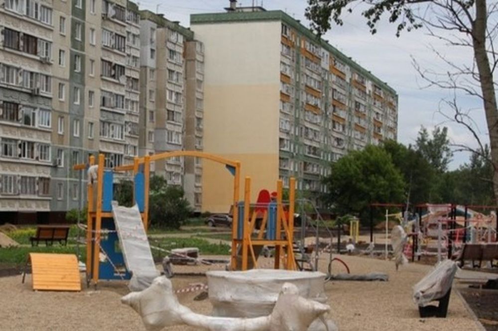 Фото Игровой комплекс для детей установят на улице Днепропетровской в Нижнем Новгороде - Новости Живем в Нижнем