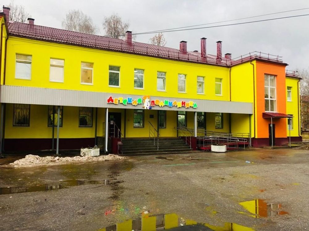 Здание детской поликлиники отремонтировали в Нижнем Новгороде