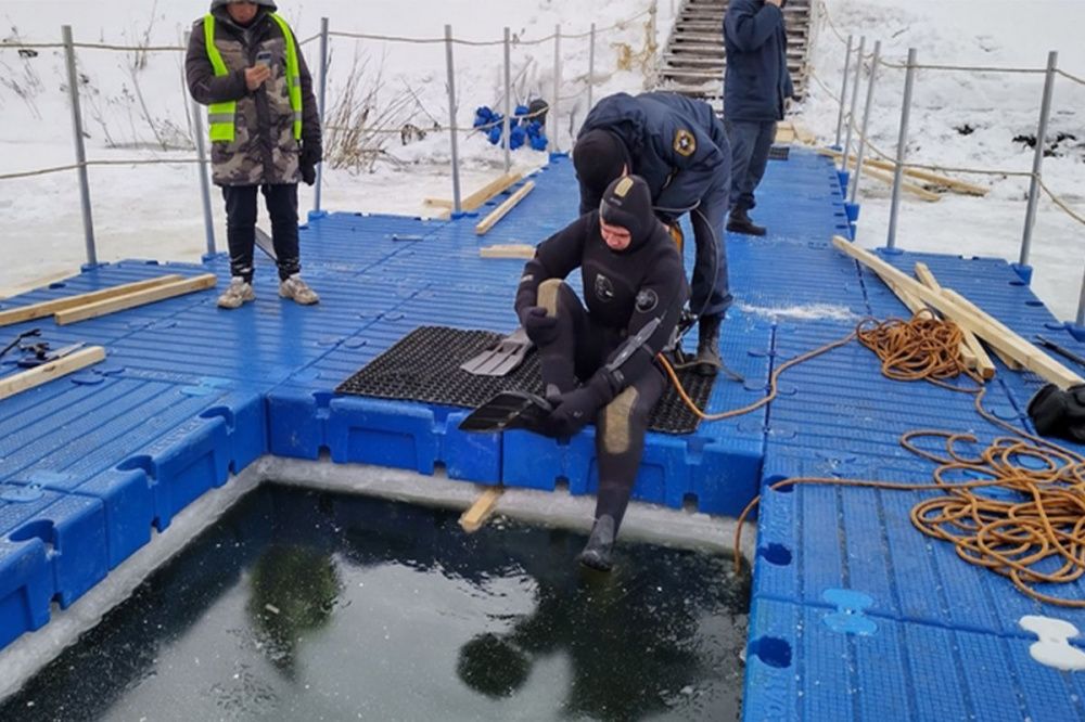 Купели на Крещение подготовят по семи адресам в Нижнем Новгороде