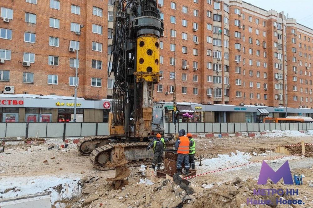 Строительство метро в Нижнем Новгороде идет с минимальным шумом 