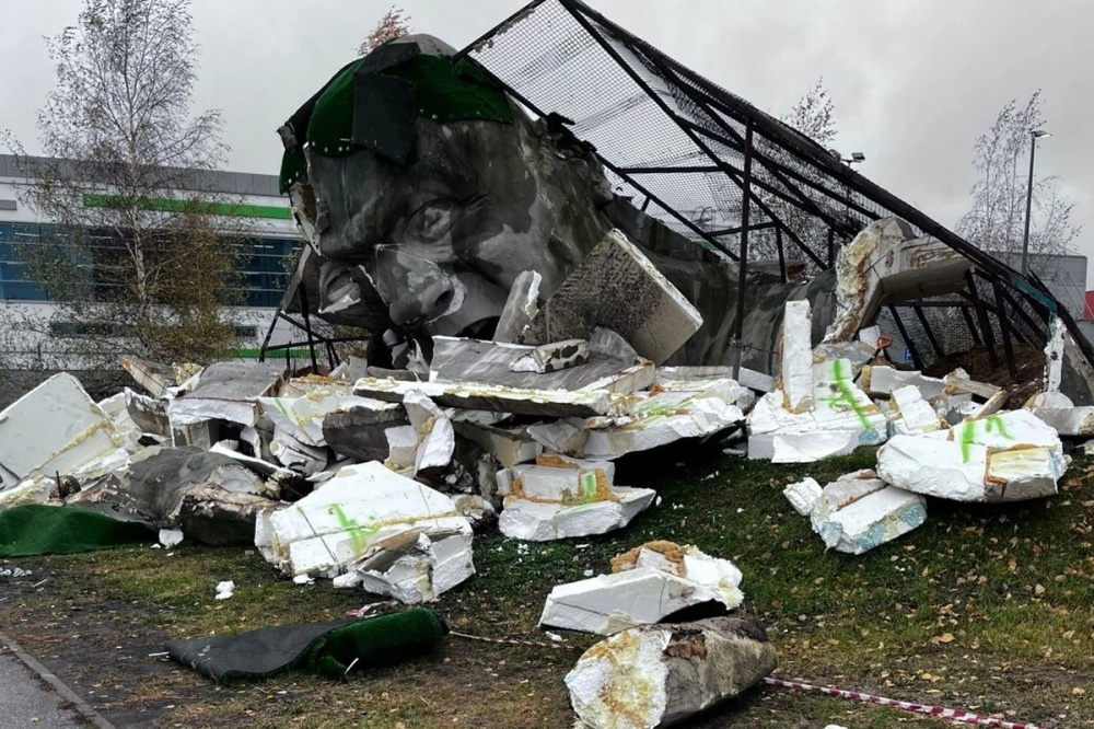 В Нижнем Новгороде снесли известную достопримечательность