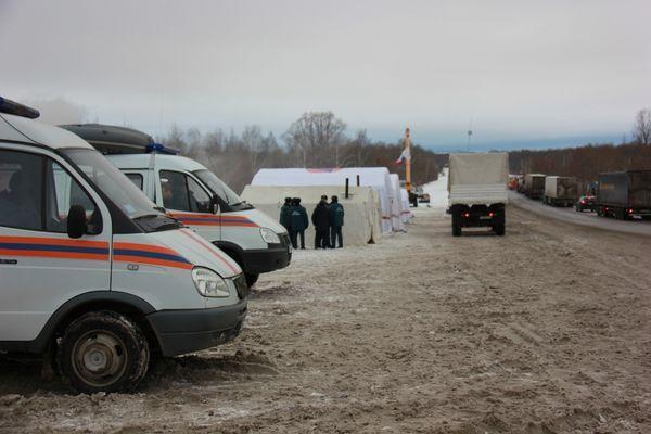 Городки жизнеобеспечения развернули на двух трассах Нижегородской области 5 февраля