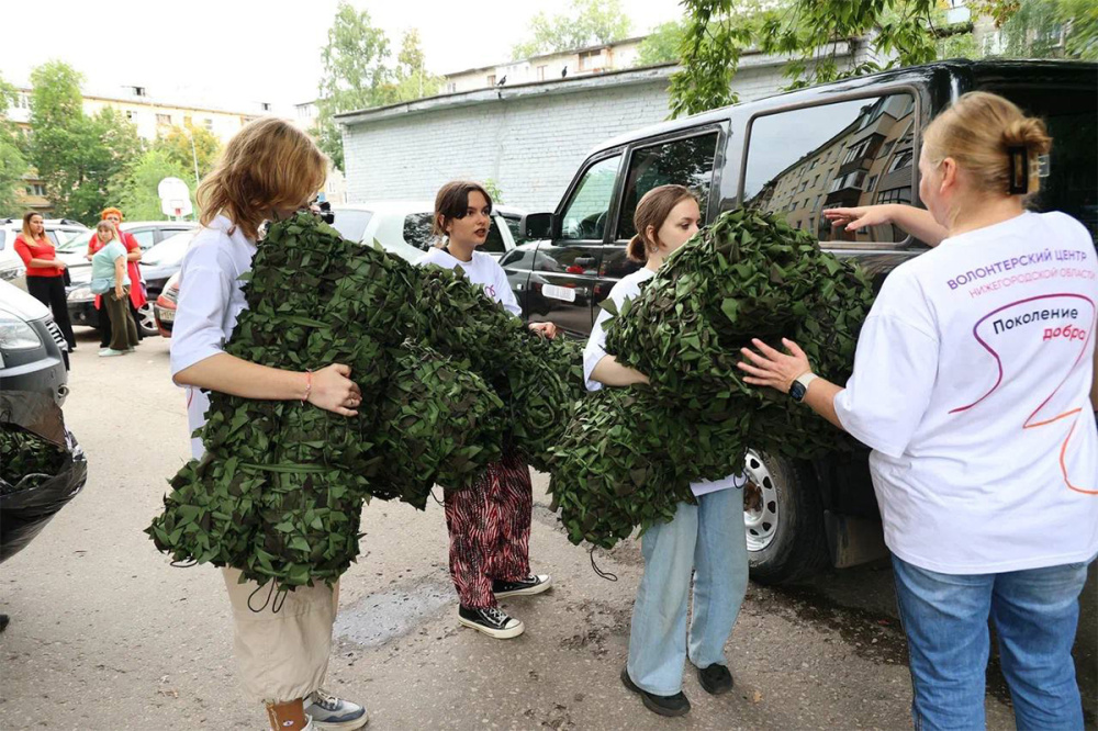 Нижегородцы передали 10 тонн гуманитарной помощи для жителей Курской области