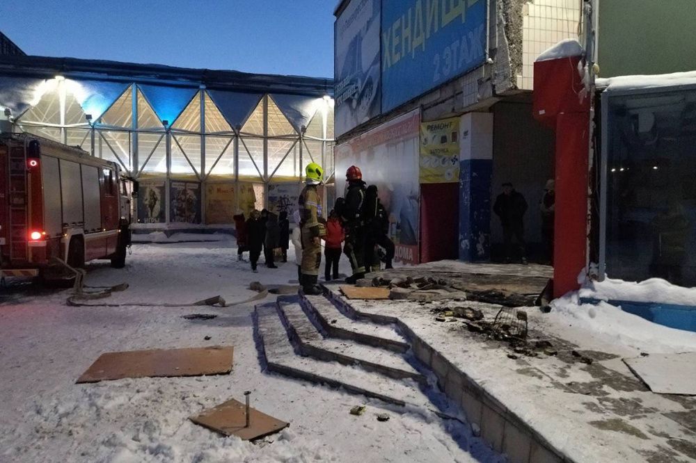 Пожар в ТЦ «Южное шоссе» произошел в Нижнем Новгороде 28 декабря