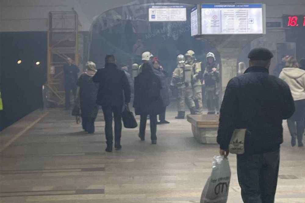 Задымление на станции метро «Парк культуры» произошло в Нижнем Новгороде