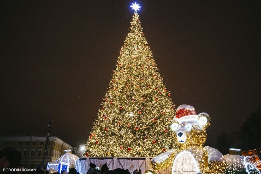 «Горьковская елка» откроется на площади Горького в Нижнем Новгороде 25 декабря
