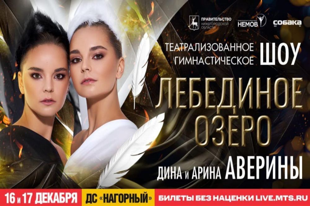 Гимнастическое шоу «Лебединое озеро» пройдет в Нижнем Новгороде 16 и 17 декабря
