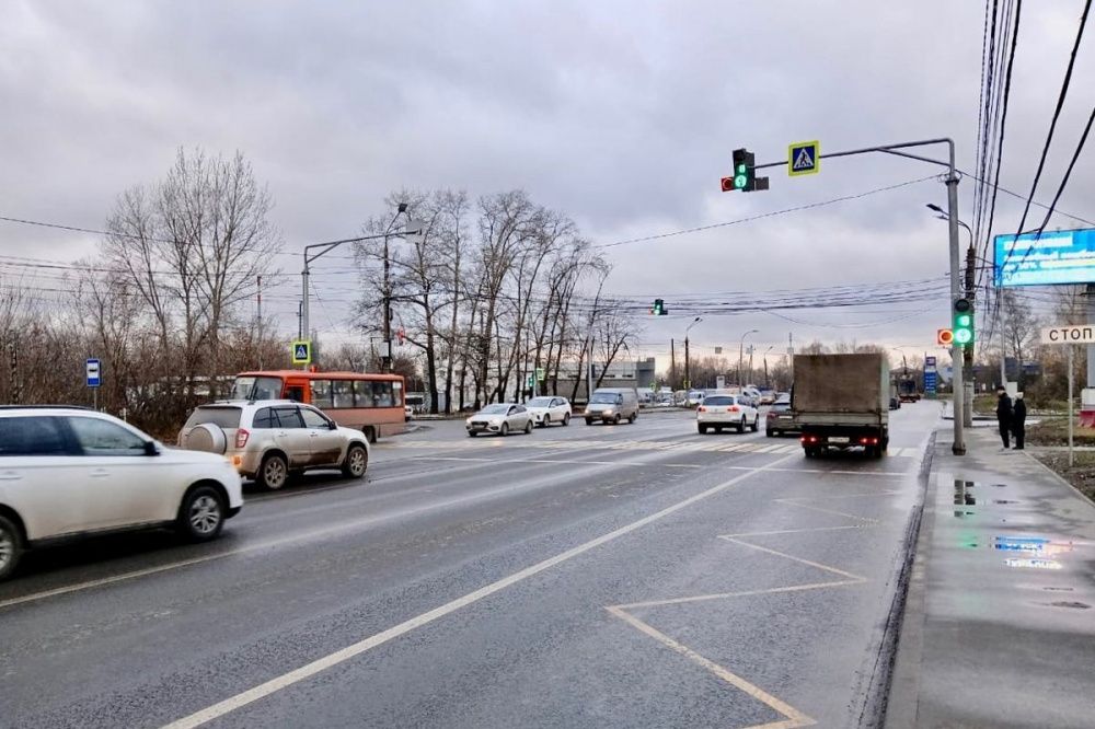 Организацию движения изменили на Комсомольском шоссе в Нижнем Новгороде