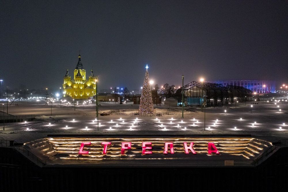 Нижегородцы увидят мэппинг-шоу на слиянии Оки и Волги в новогоднюю ночь