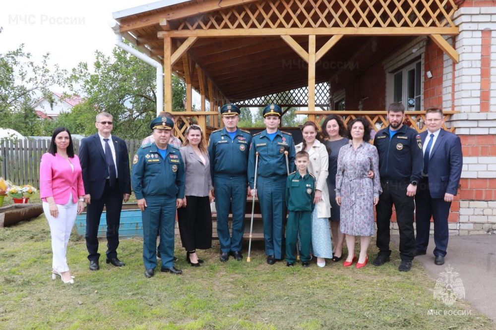 Нижегородца удостоили ордена Мужества за спасение товарища на минном поле