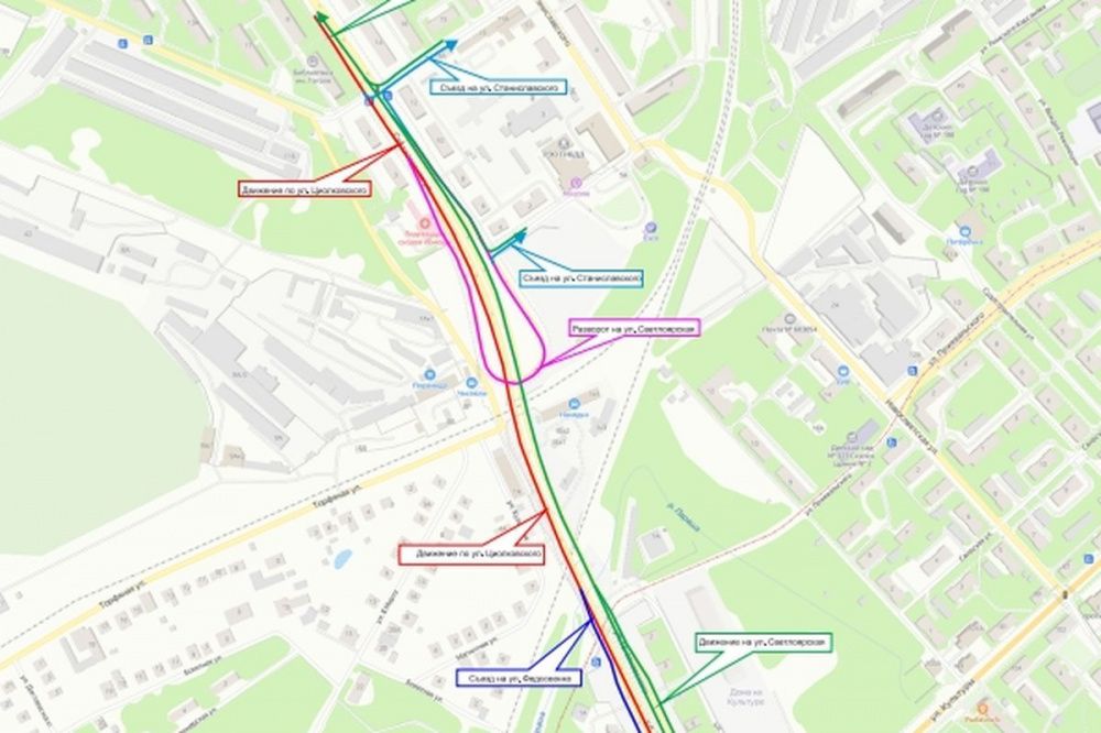 Схема движения по развязке на улице Циолковского утверждена в Нижнем Новгороде