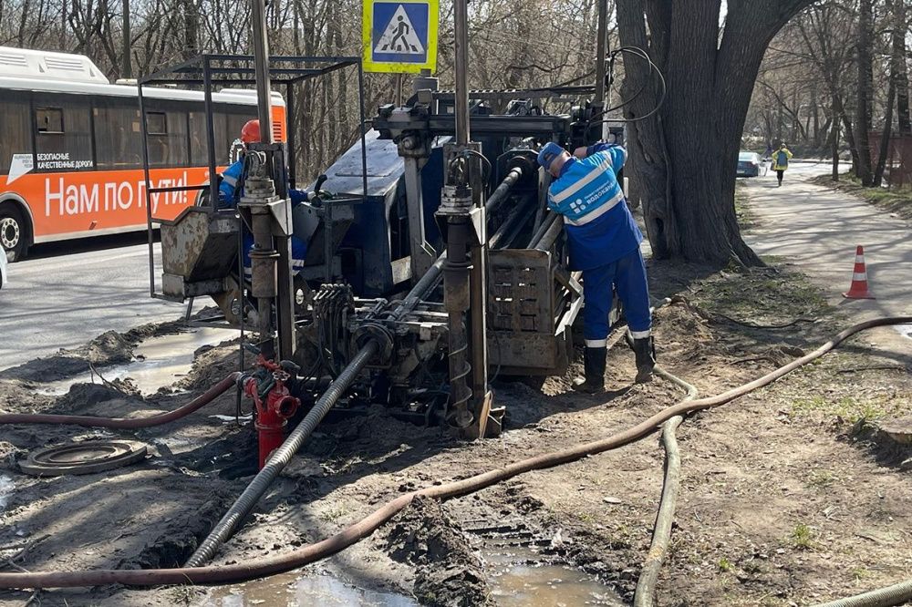 Фото Нижегородский водоканал перекладывает сети под ремонтируемыми по БКД магистралями - Новости Живем в Нижнем