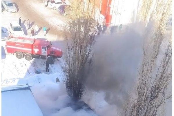 Пристрой к кафе загорелся в Нижнем Новгороде 3 марта 