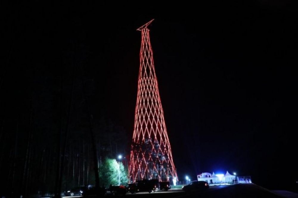 Фото Нижегородская область подарила Перми на 300-летие реплику Шуховской башни - Новости Живем в Нижнем