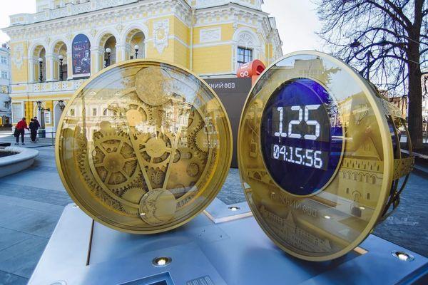 3,9 млн рублей потратили на часы обратного отсчета к юбилею Нижнего Новгорода