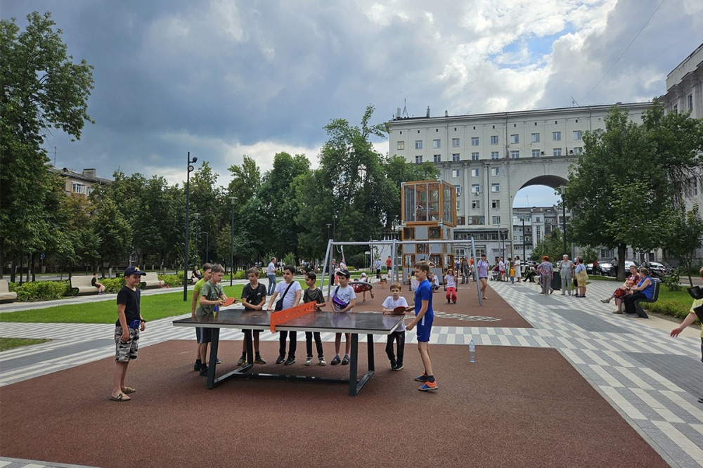 Спортивные площадки и скейтпарк обустроят в скверах Автозаводского района