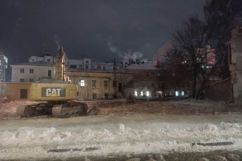 Старинное здание поликлиники снесли в Нижнем Новгороде
