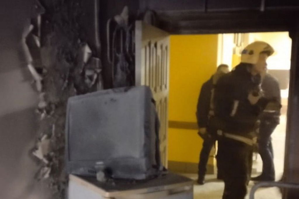 Пожар произошёл в больнице в городе Семёнов Нижегородской области.