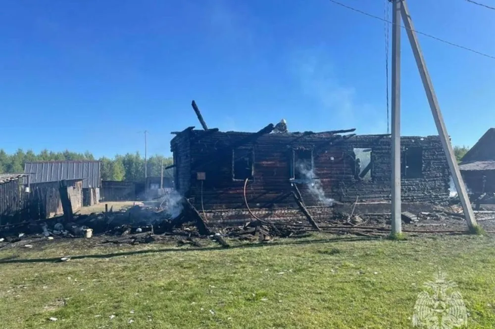 Супруги и двухлетний ребенок погибли на пожаре в частном доме под Выксой