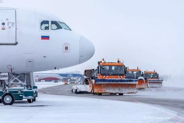Фото Подготовка к осенне-зимнему периоду началась в аэропорту Нижнего Новгорода - Новости Живем в Нижнем