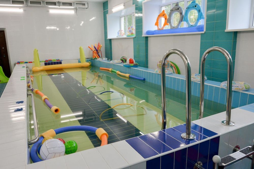 В детских садах Сормовского района Нижнего Новгорода отремонтировали бассейны