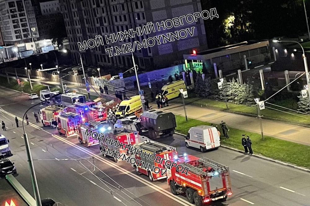 Нижегородцев испугали машины пожарных и скорой помощи у станции «Горьковская» ночью 30 мая
