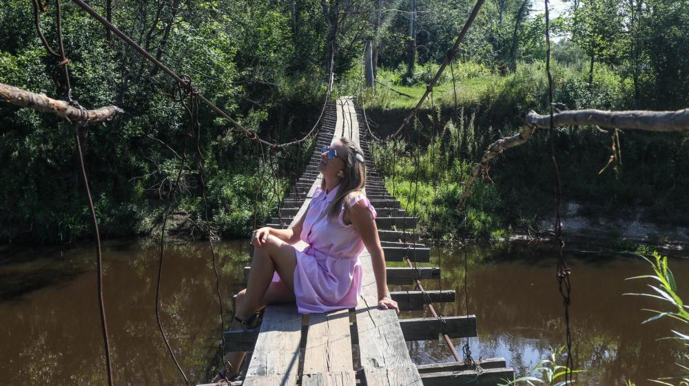 Путешествие-приключение в поисках подвесных мостов в Борский район