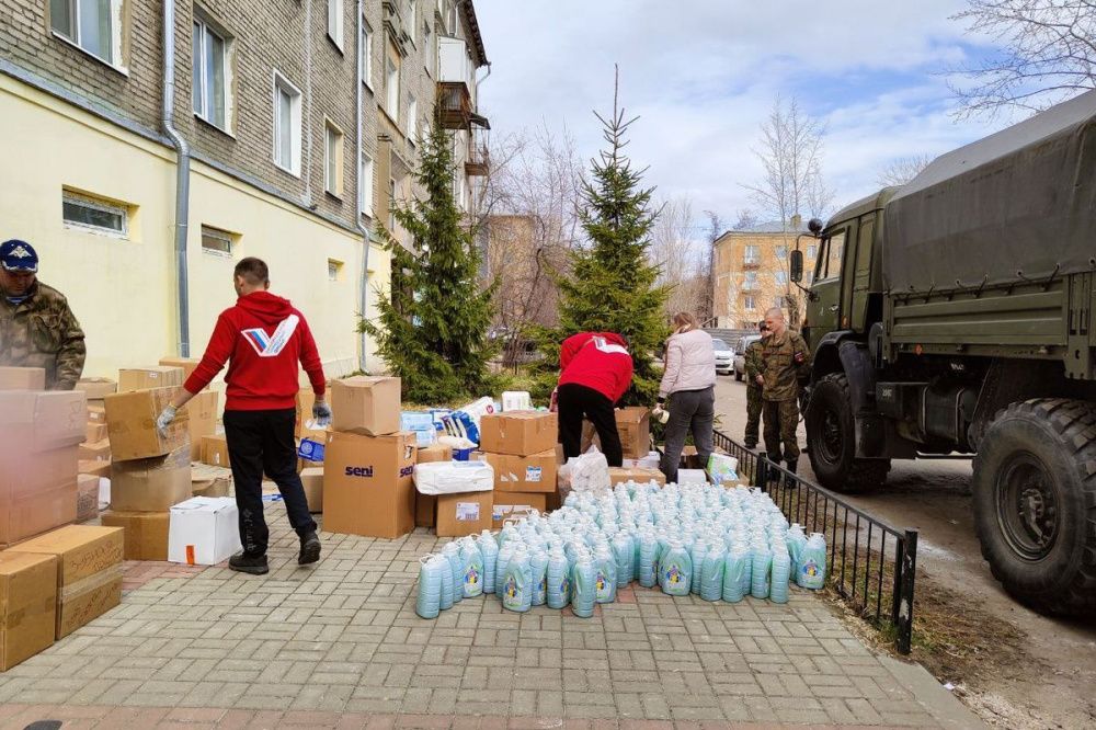 Нижегородцы отправили на Донбасс 15 тонн гуманитарной помощи