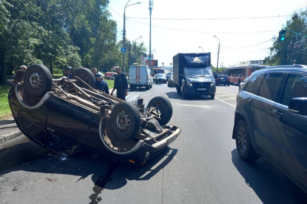 Два человека пострадали в ДТП на Казанском шоссе в Нижнем Новгороде 26 июня 