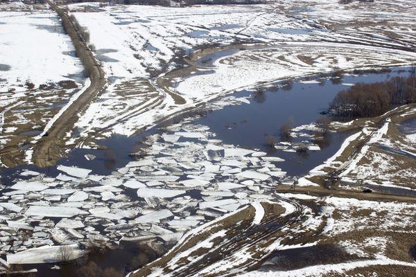Ледоход начался на реке Оке в Нижегородской области