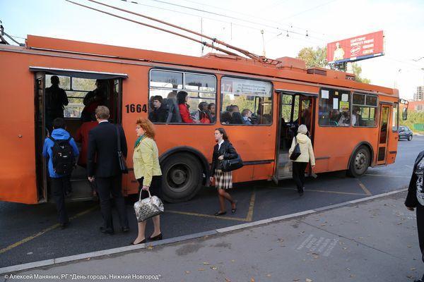 Ночные рейсы троллейбусов организуют в Нижнем Новгороде 15 мая