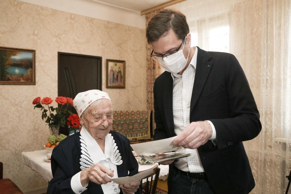 Фото Нижегородская труженица тыла Александра Курицына отметила 100-летний юбилей - Новости Живем в Нижнем