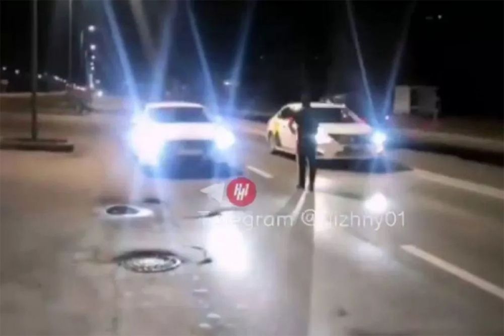 Полиция проверяет факт гонок на автомобилях такси в Нижнем Новгороде