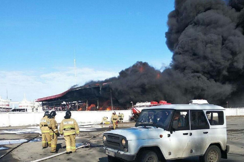Площадь пожара на нефтебазе в Кстовском районе составила 500 квадратных метров