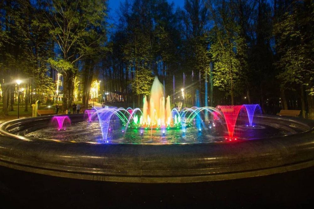 Музыкально-световой фонтан в парке «Швейцария» будет работать до 23:00