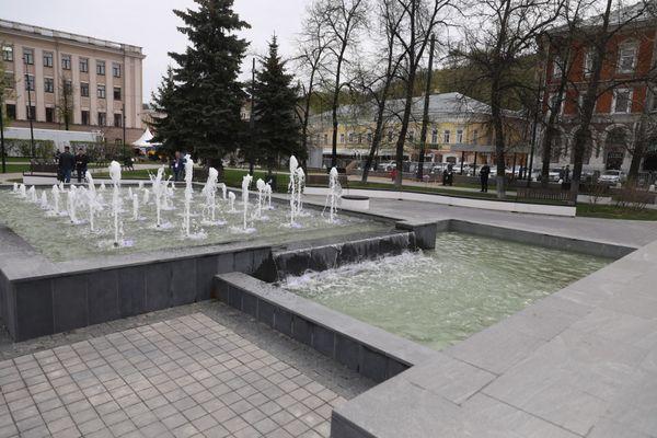Фото Музыкальный фонтан открыли в Нижнем Новгороде - Новости Живем в Нижнем