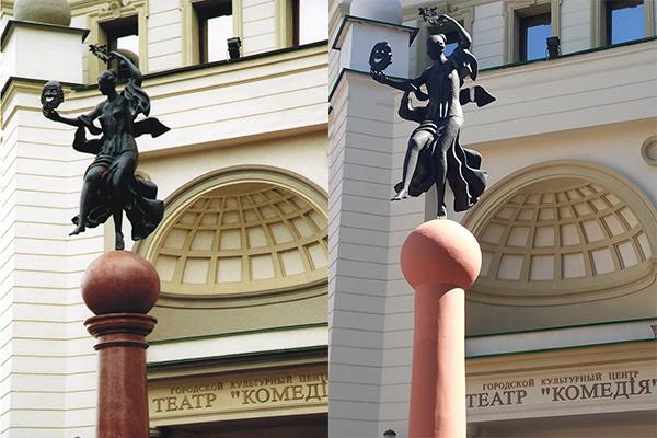 Обновленный символ театра «Комедiя» возмутил нижегородцев