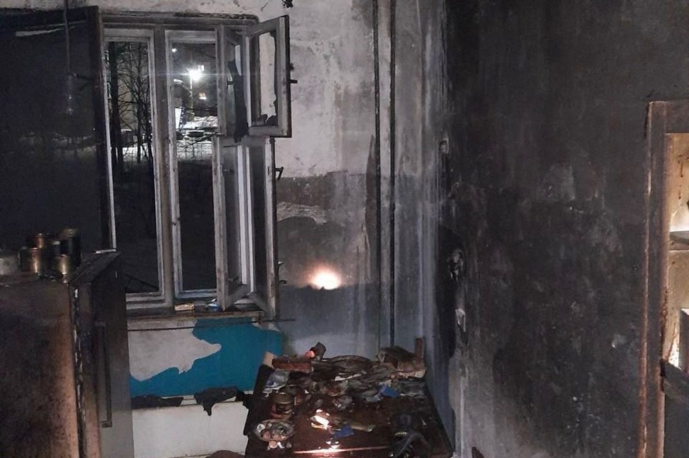 Пятеро детей спасены при пожаре в доме на улице 40 лет Победы в Нижнем Новгороде