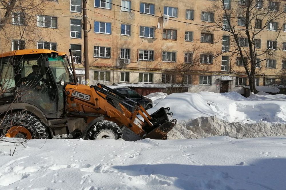 Парковка ограничена в центре Нижнего Новгорода для уборки снега до 15 марта