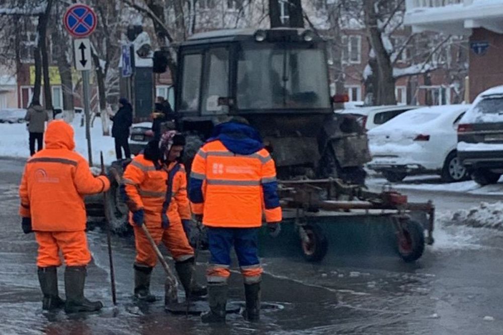 Коммунальную аварию устранили на улице Минина в Нижнем Новгороде