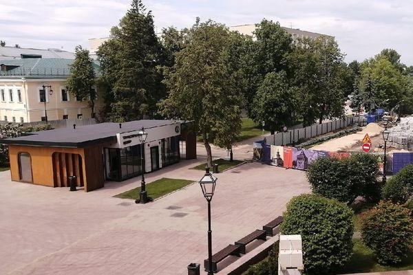 Общественные туалеты установят на территории Нижегородского кремля