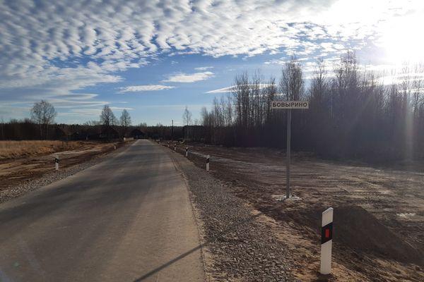 Новую асфальтированную дорогу проложили к деревне Бовырино в Нижегородской области