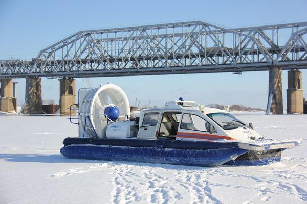 Сотрудники МЧС провели мониторинг толщины льда на водоемах Нижегородской области