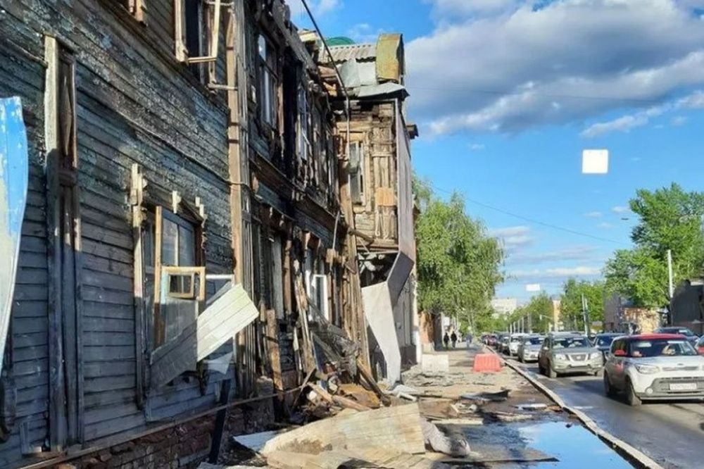 Фото Пострадавший от пожара нижегородский дом Чардымова разберут и восстановят - Новости Живем в Нижнем