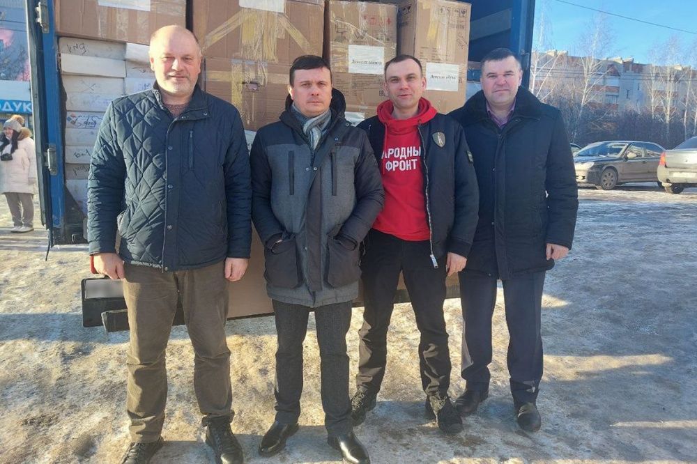 Фото Арзамасские бизнесмены отправили 5 тонн гуманитарного груза в ЛНР - Новости Живем в Нижнем